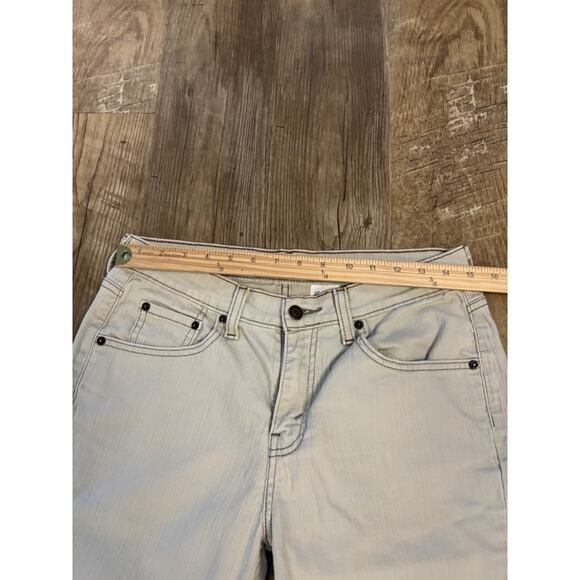 Levi Strauss Signature Bootcut Stretchy Denim Jeans Women 10 Short Gray Western - Picture 2 of 7